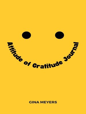 cover image of Attitude of Gratitude Journal